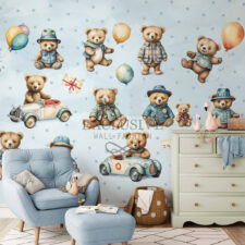 φωτοταπετσαρία για νεογέννητο αγόρι