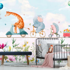 Ρομαντική φωτοταπετσαρία μωρού