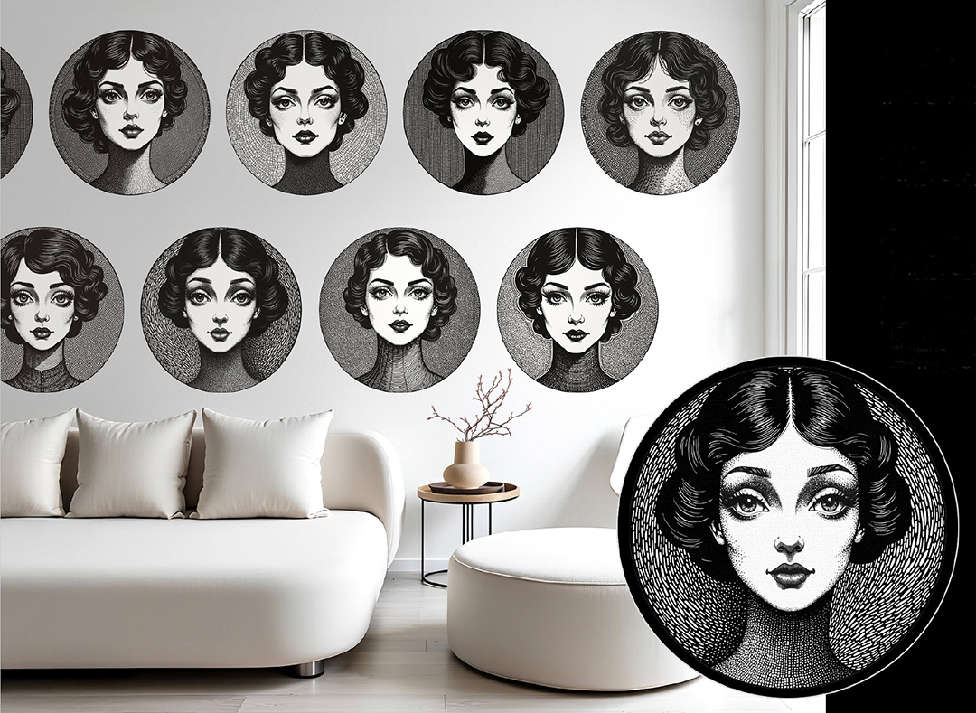 Αρχαϊκή φωτοταπετσαρία σε διαχρονικό και κομψό design