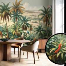 Μοντέρνα φωτοταπετσαρία με μοναδικό σχέδιο για εσωτερικό χώρο